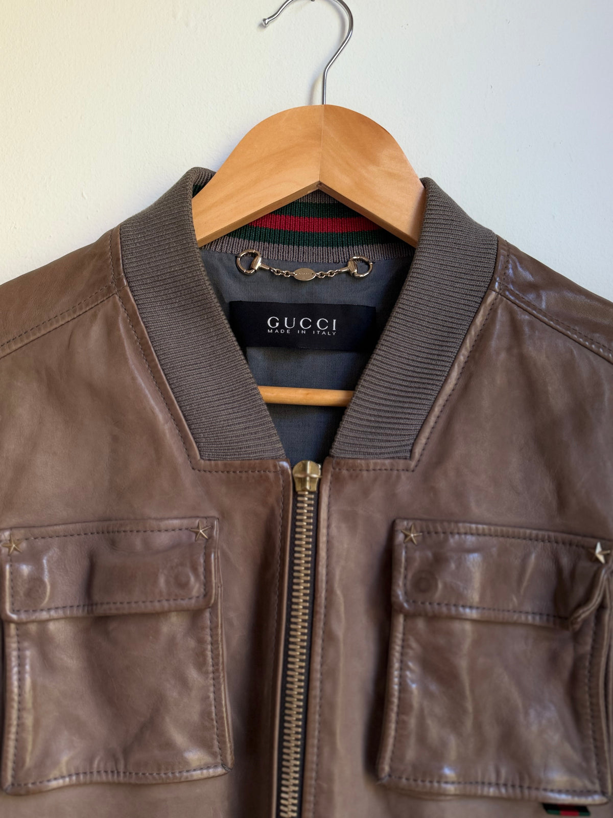 Gucci Leather Jacket