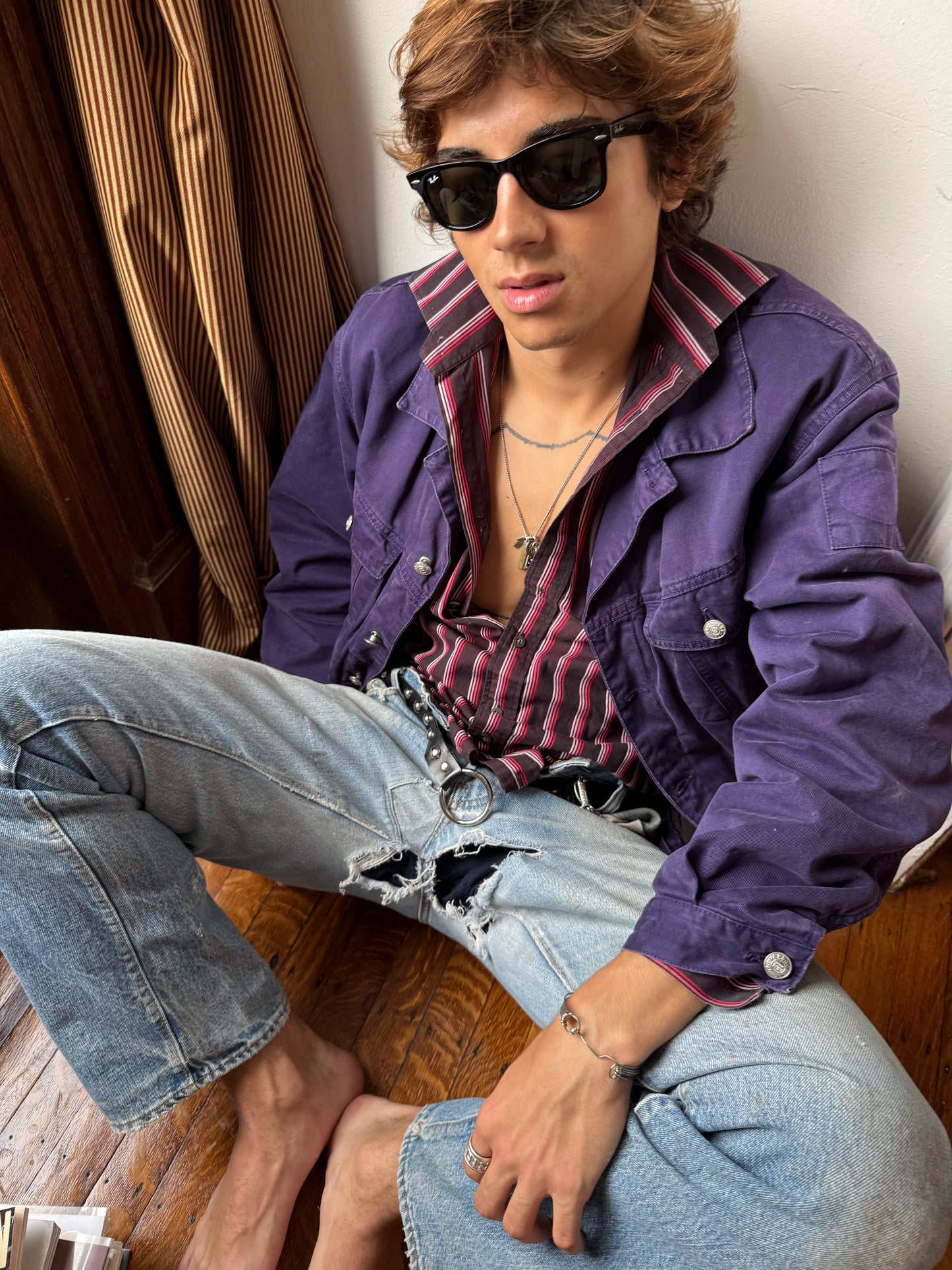 Versace Purple Jacket
