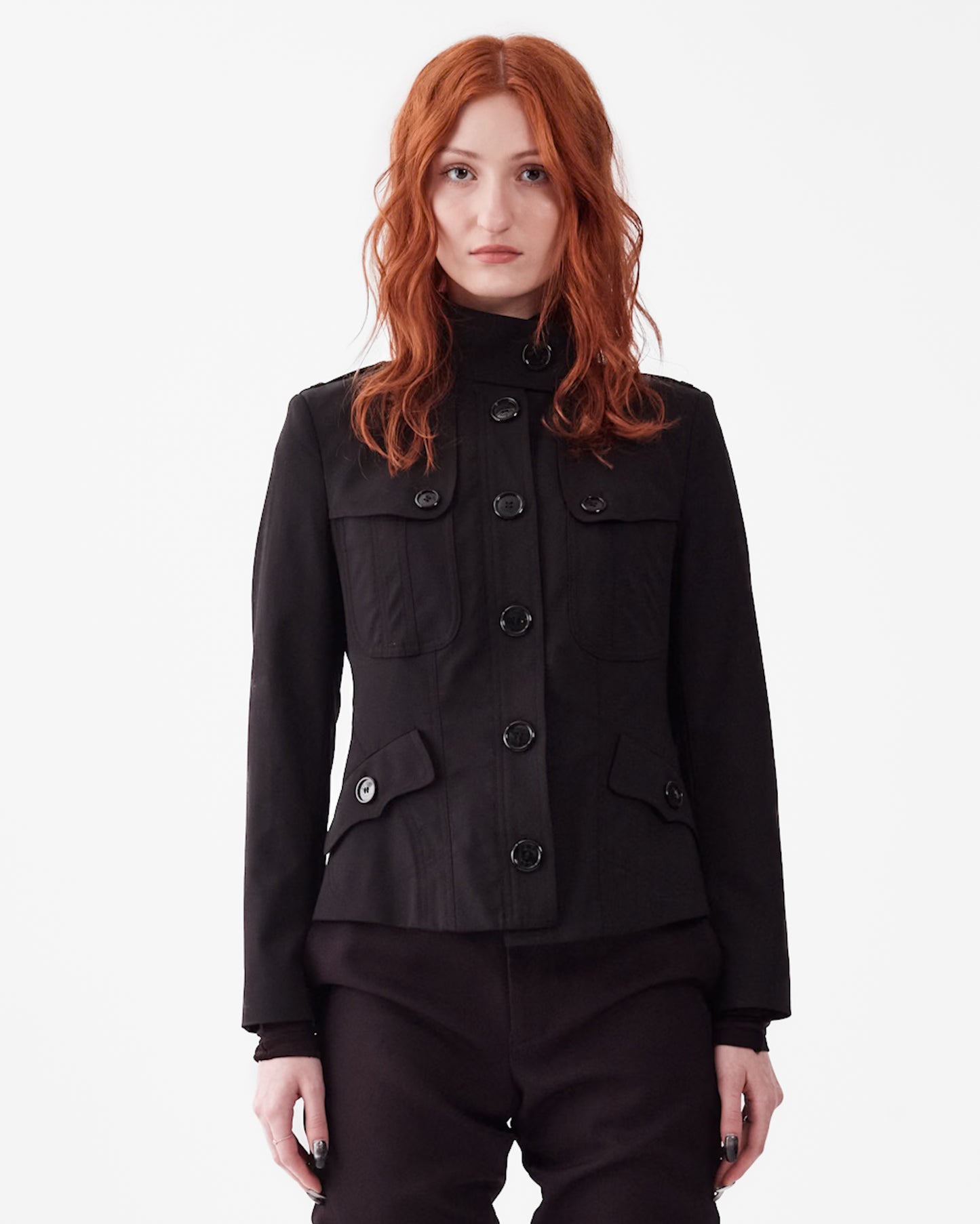 Burberry Black Utility Jacket