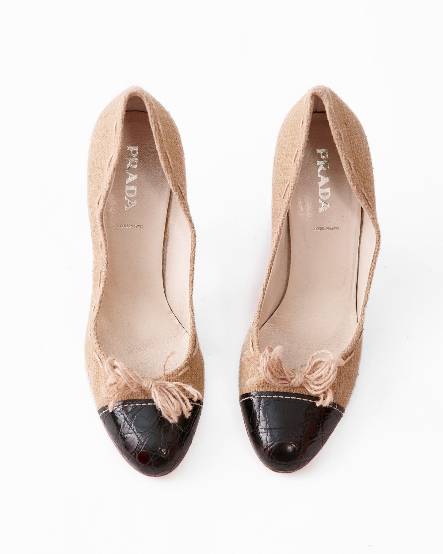 Prada SS 2004 Runway Pumps / Size 38.5