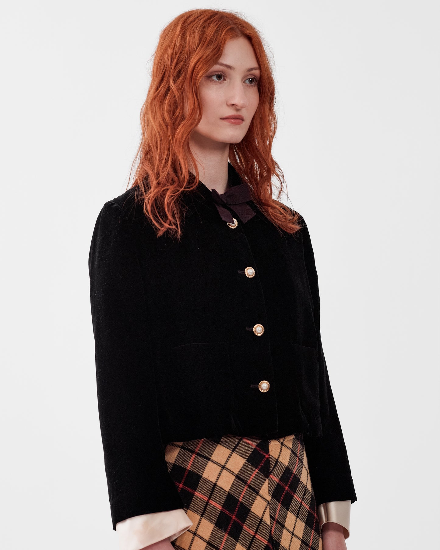 Miu Miu Black Velvet Jacket