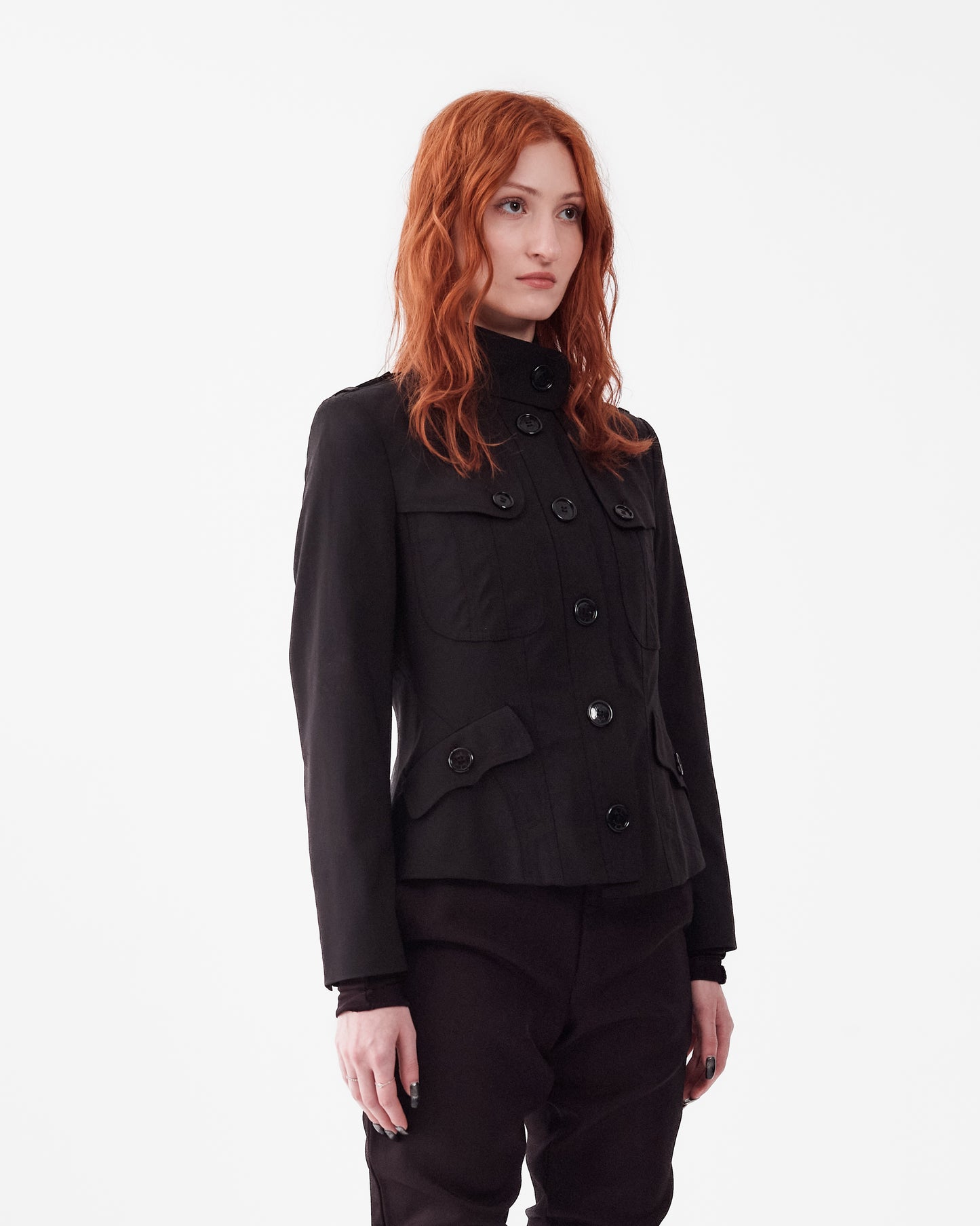 Burberry Black Utility Jacket