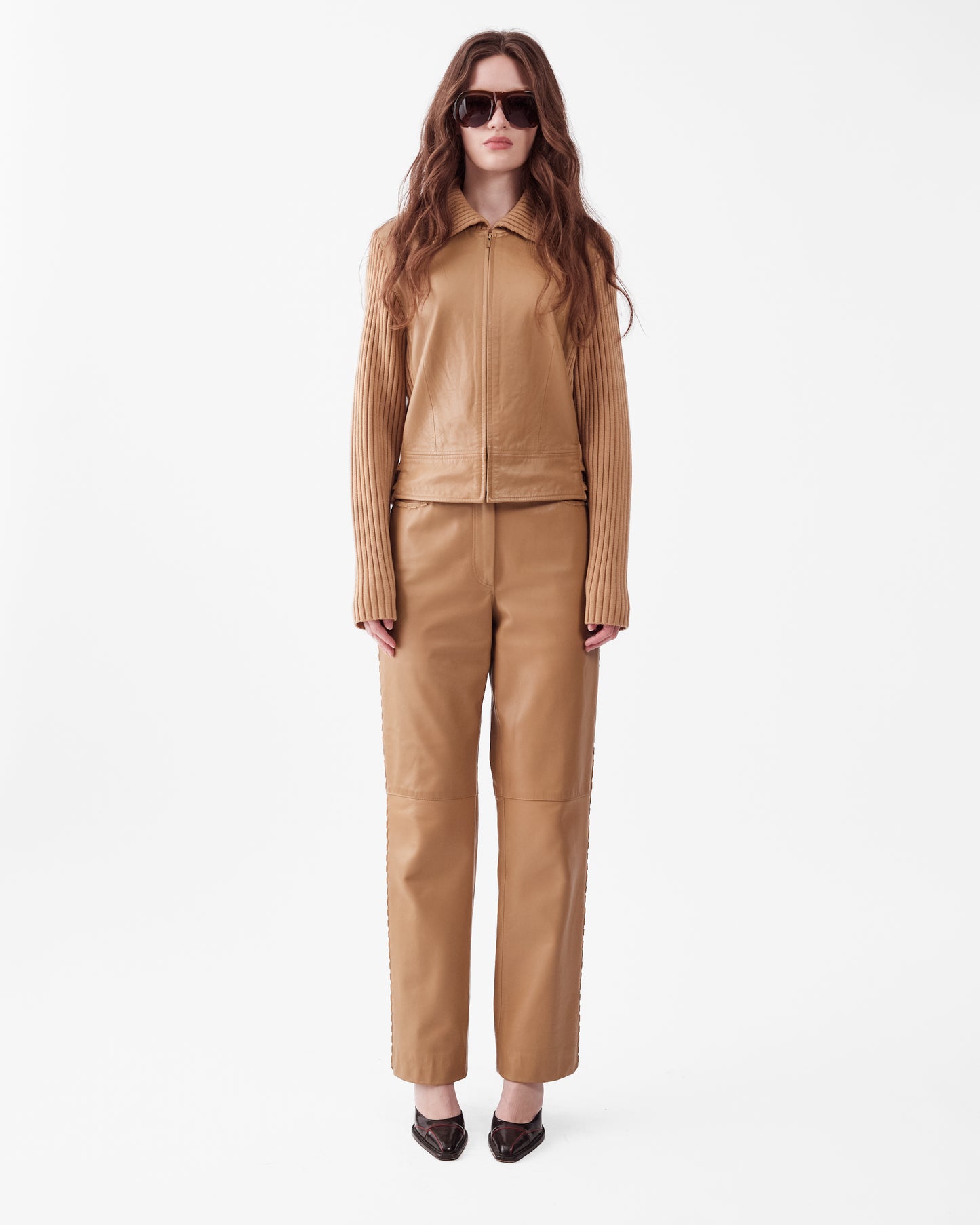 Carlisle Leather Pant Suit