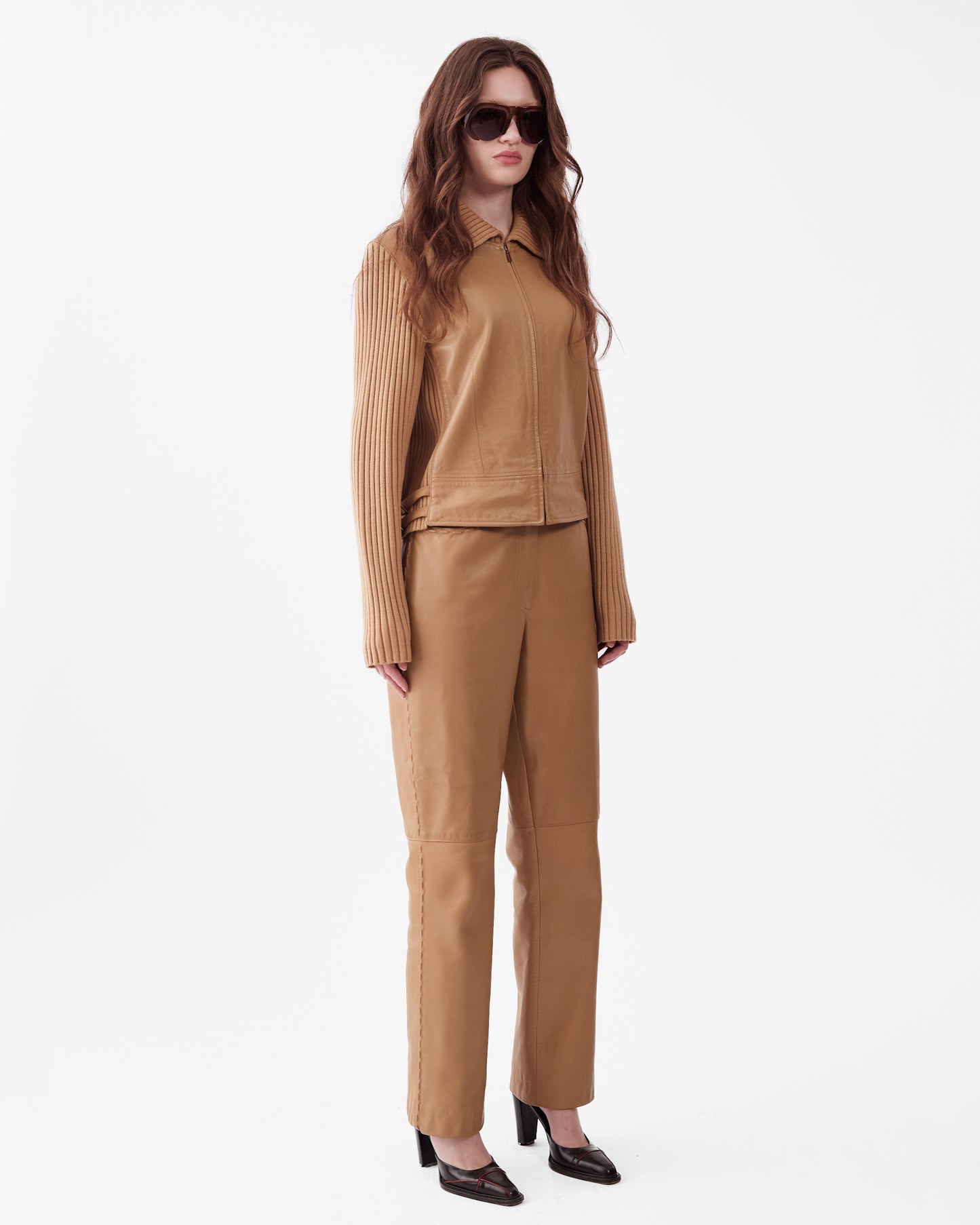 Carlisle Leather Pant Suit