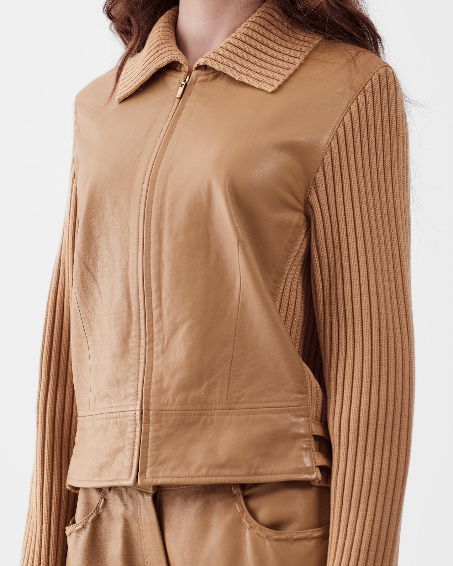Carlisle Leather Pant Suit