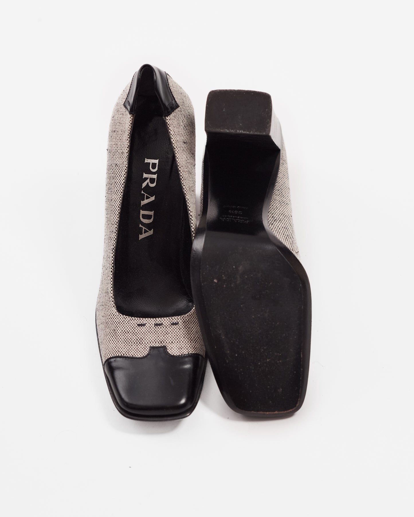 Prada 1999 Block Heels / Size: 36.5