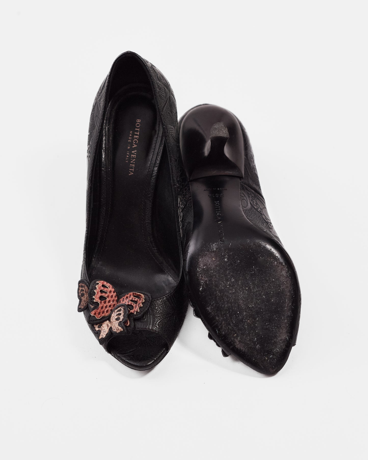 Bottega Veneta Butterfly Heels / Size: 36.5