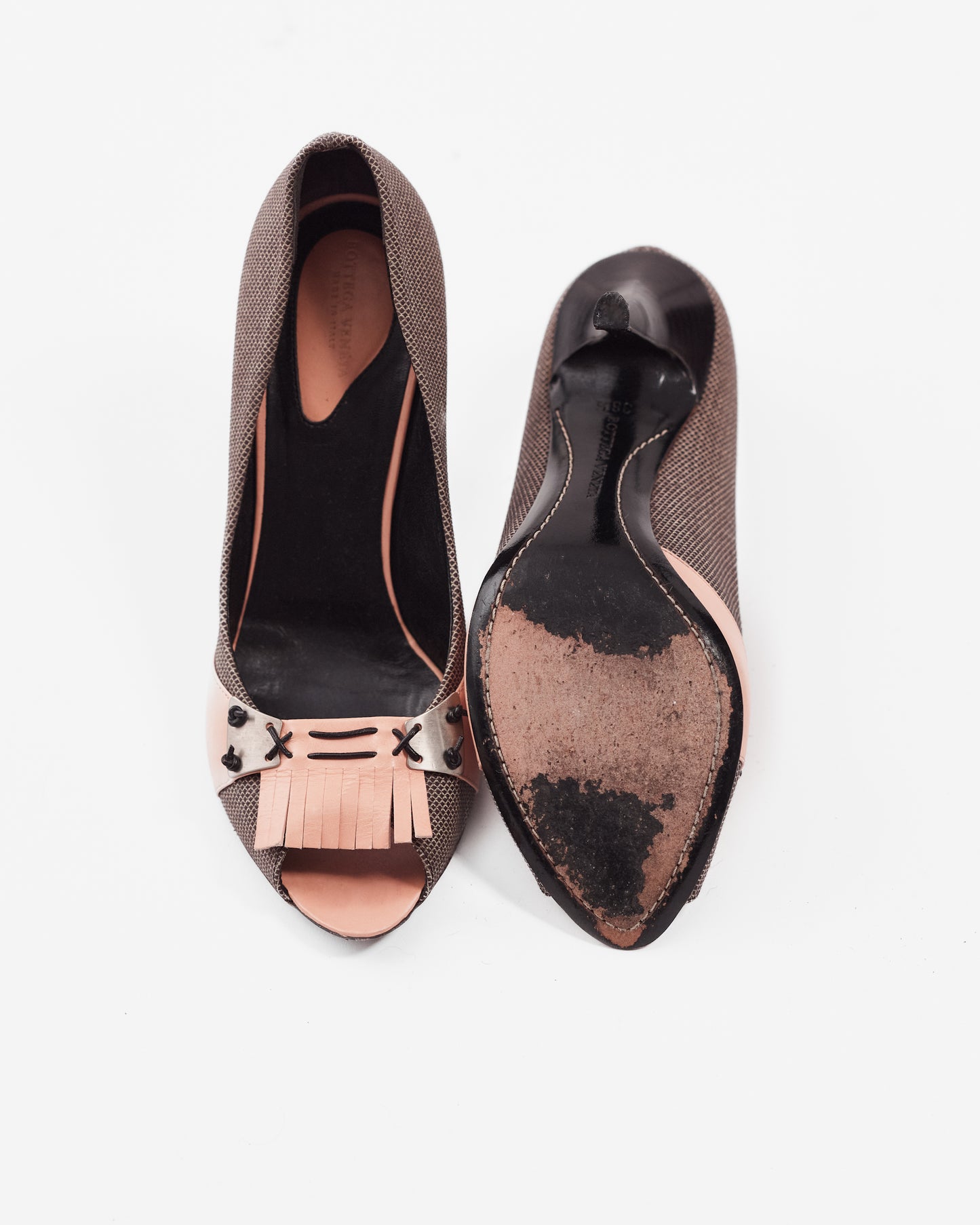 Bottega Veneta Tassel Heels / Size: 38.5