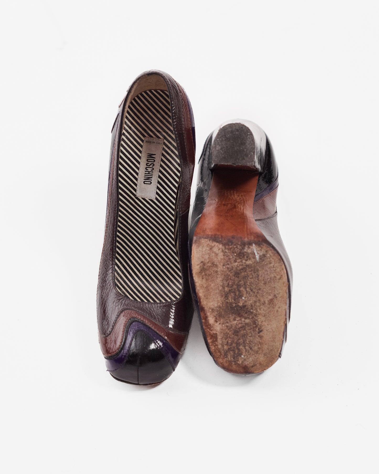 Moschino Colored Block Heel / Size: 38