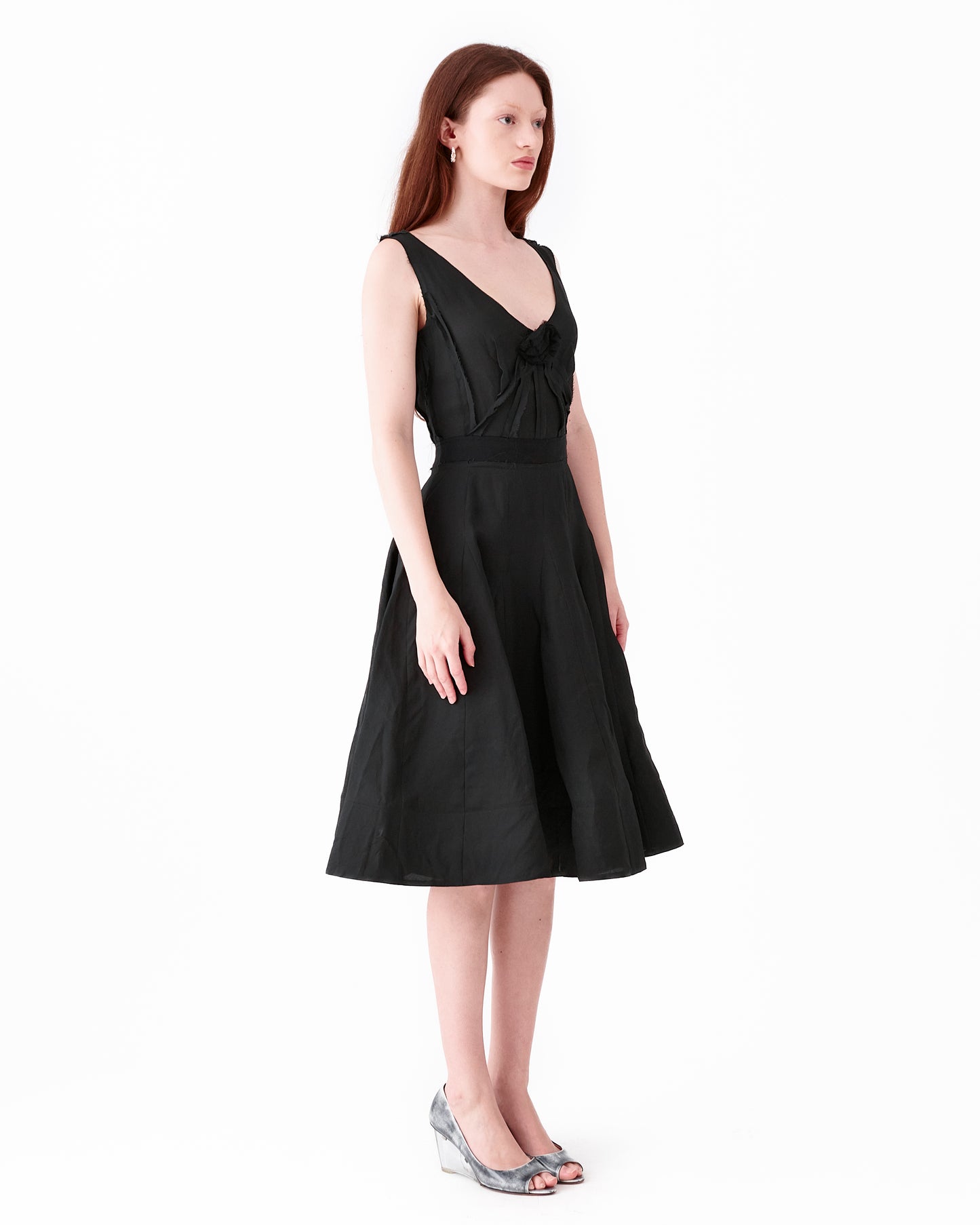 Lanvin SS 2008 Black Dress