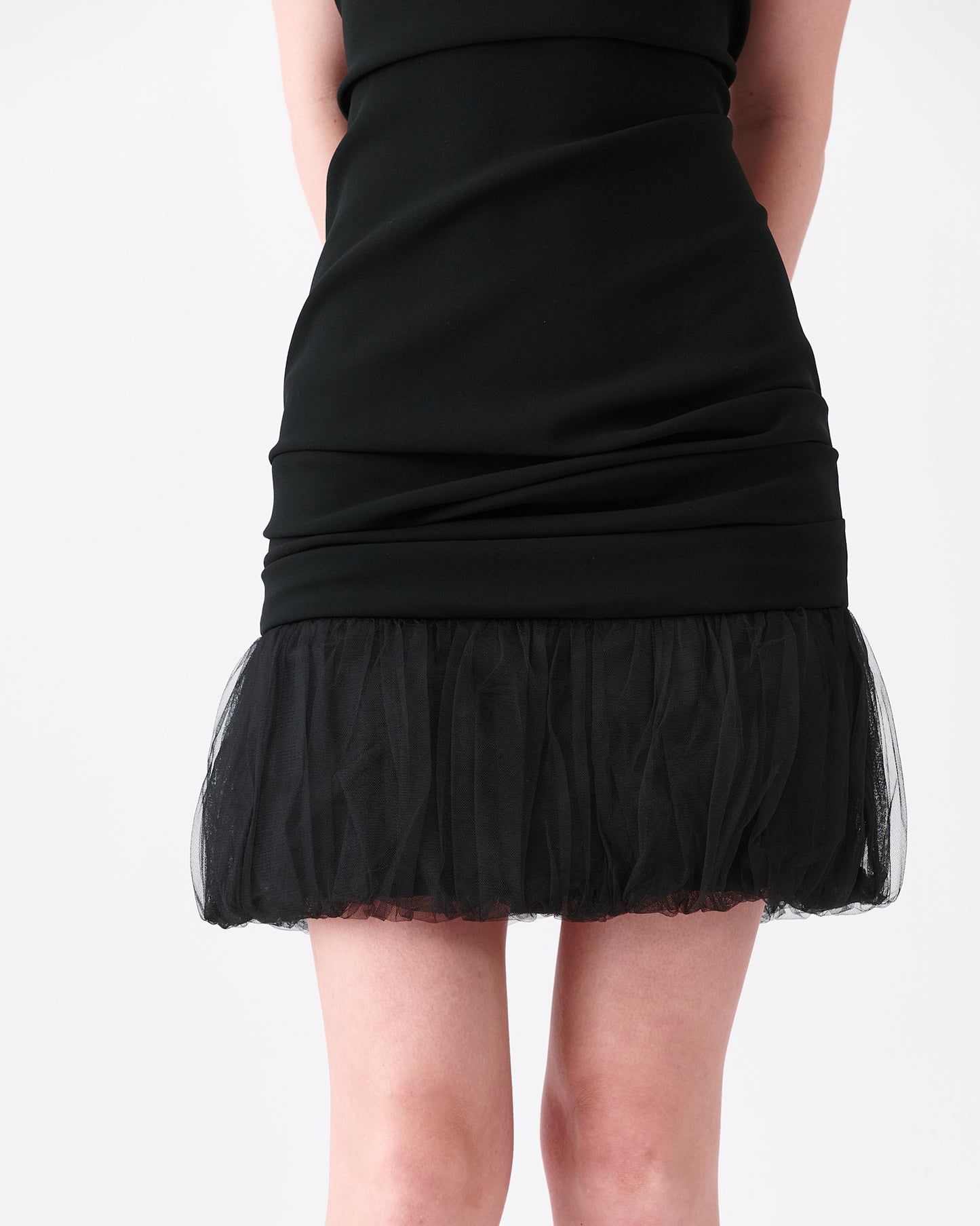 Moschino Tulle Black Dress