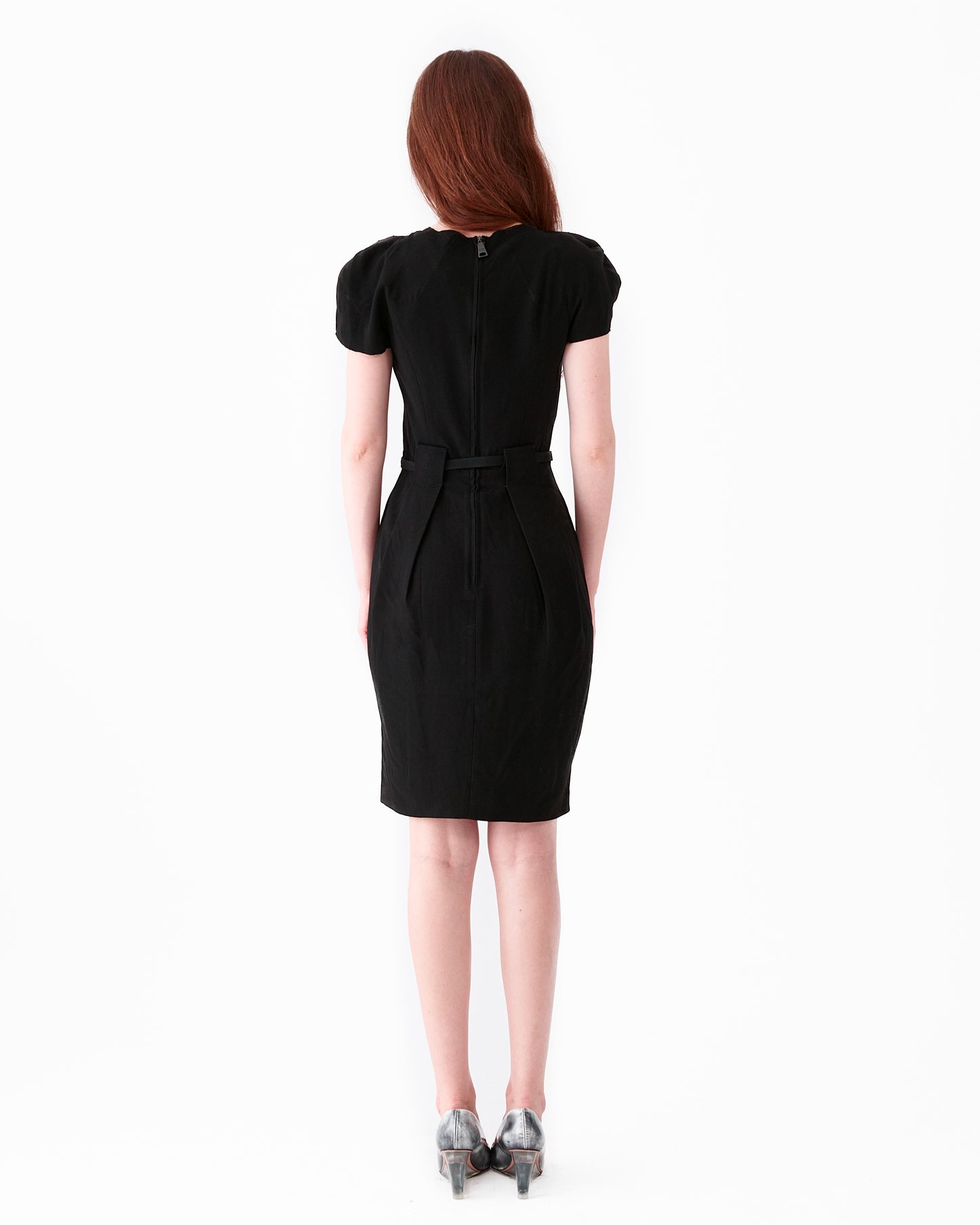 Prada 2009 Black Knee-Length Dress