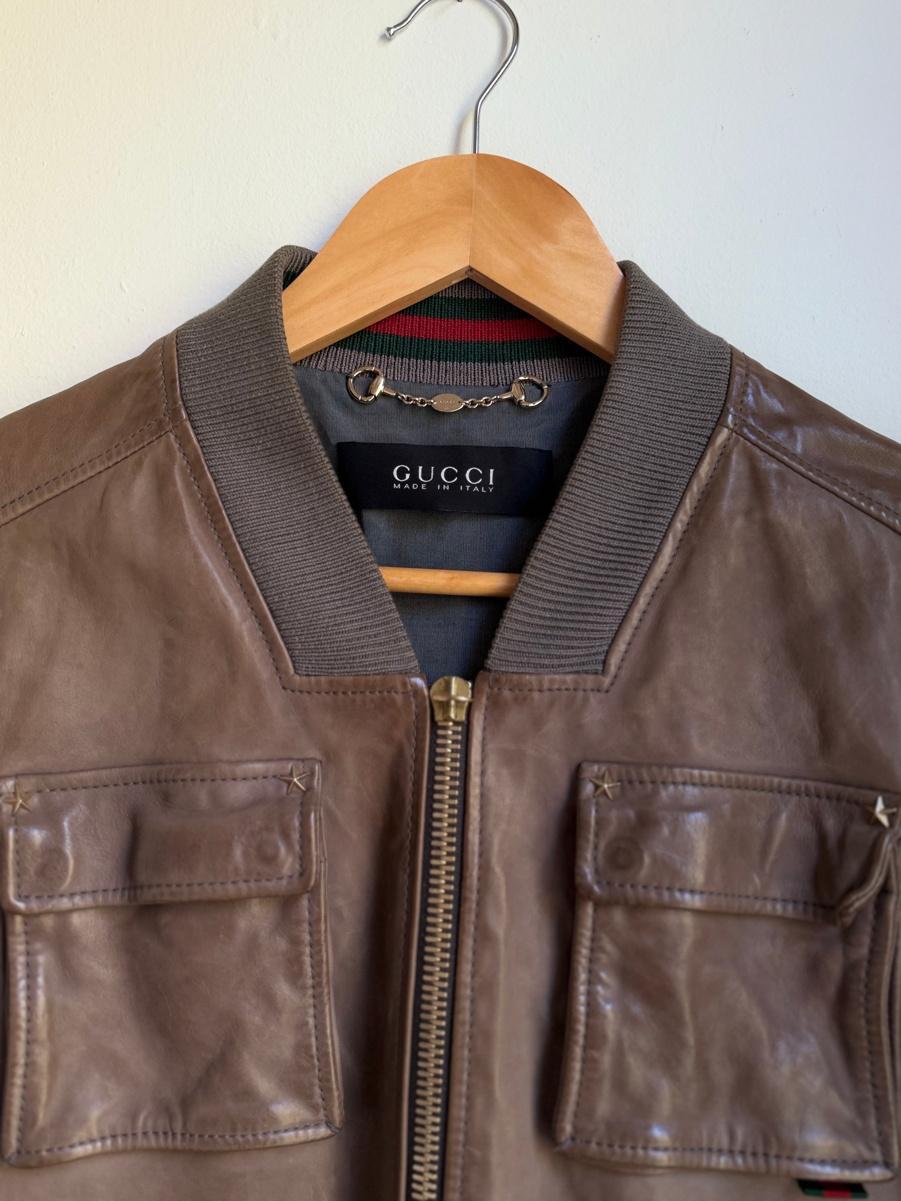 Gucci Leather Jacket