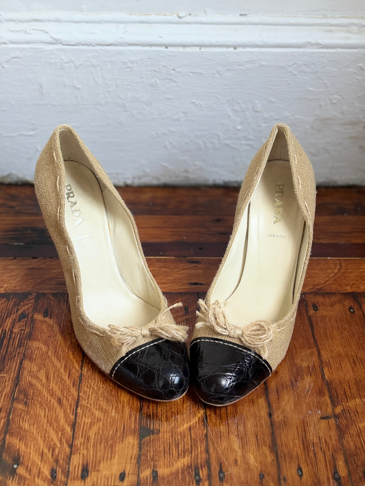 Prada SS 2004 Runway Pumps |38.5
