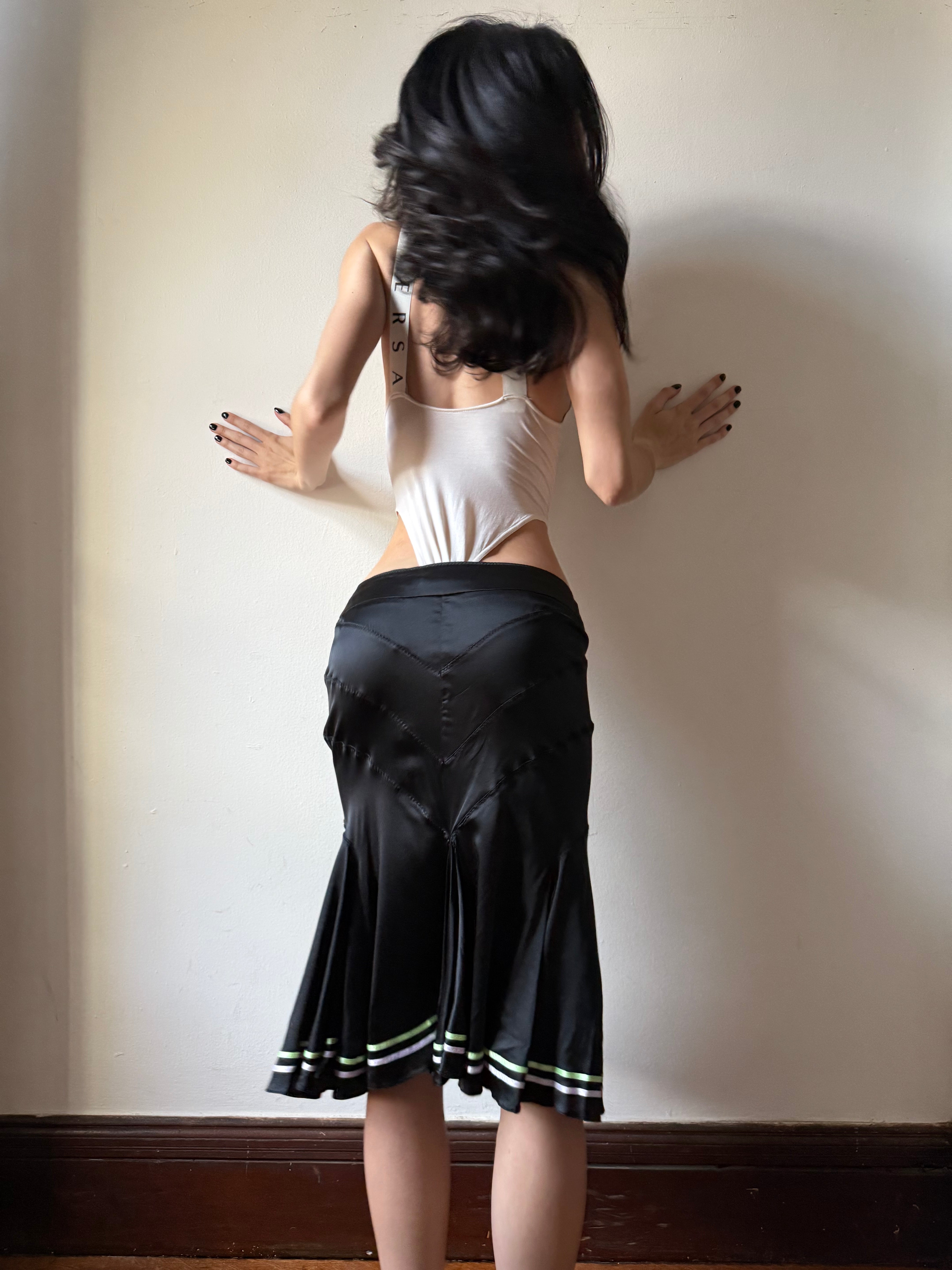 Cavalli Silk Skirt