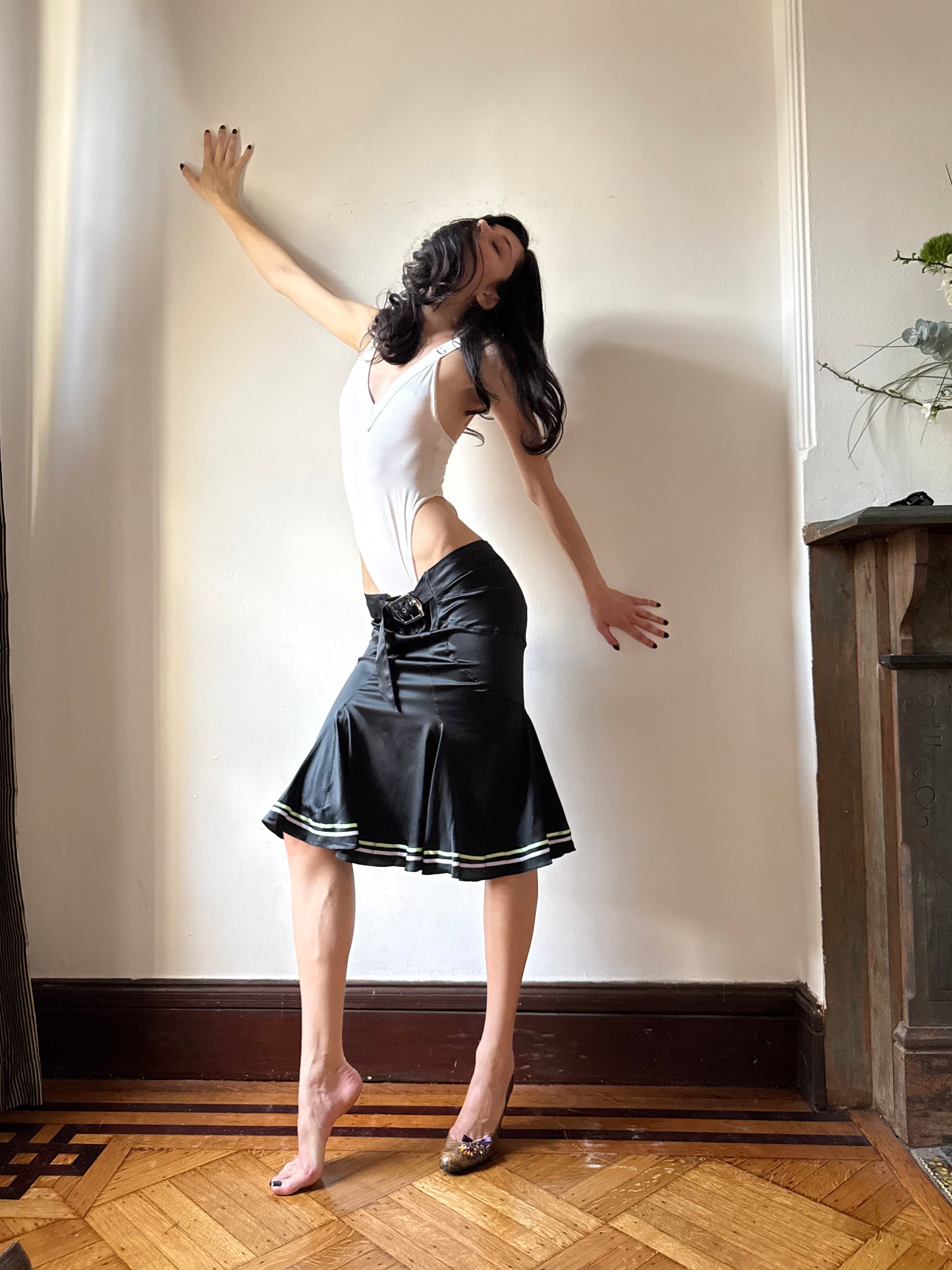 Cavalli Silk Skirt