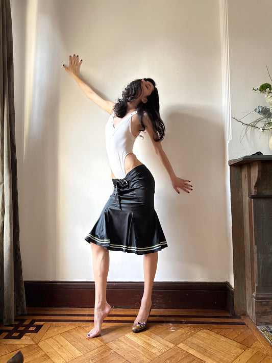 Just Cavalli Silk Skirt