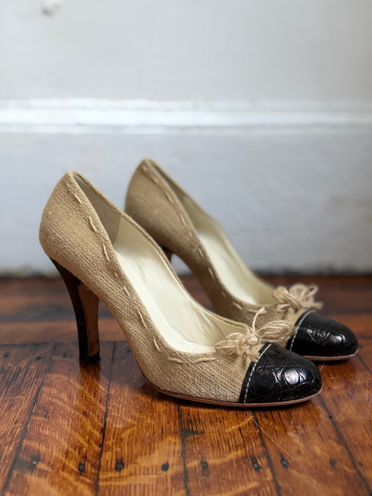 Prada SS 2004 Runway Pumps |38.5