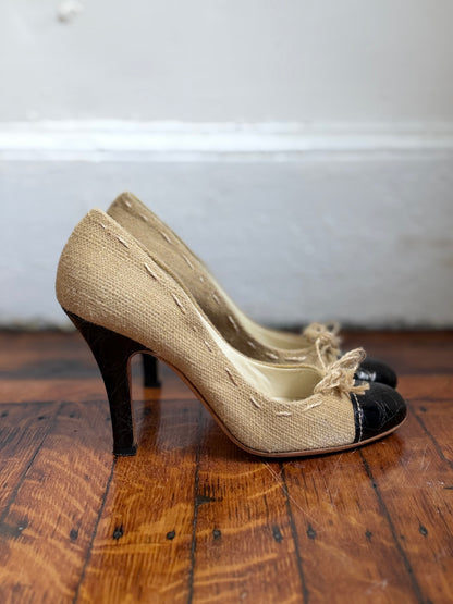 Prada SS 2004 Runway Pumps |38.5