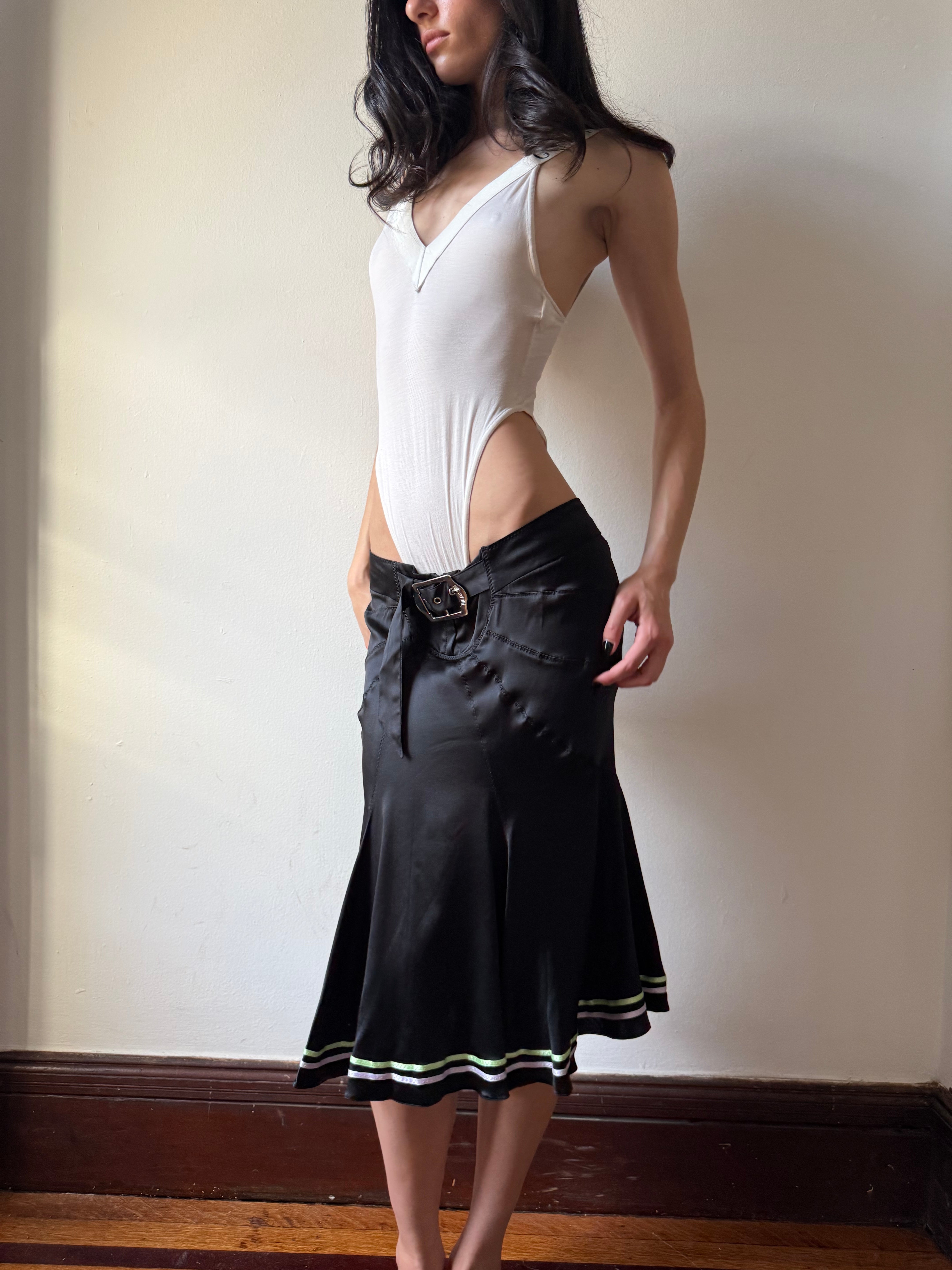 Cavalli Silk Skirt