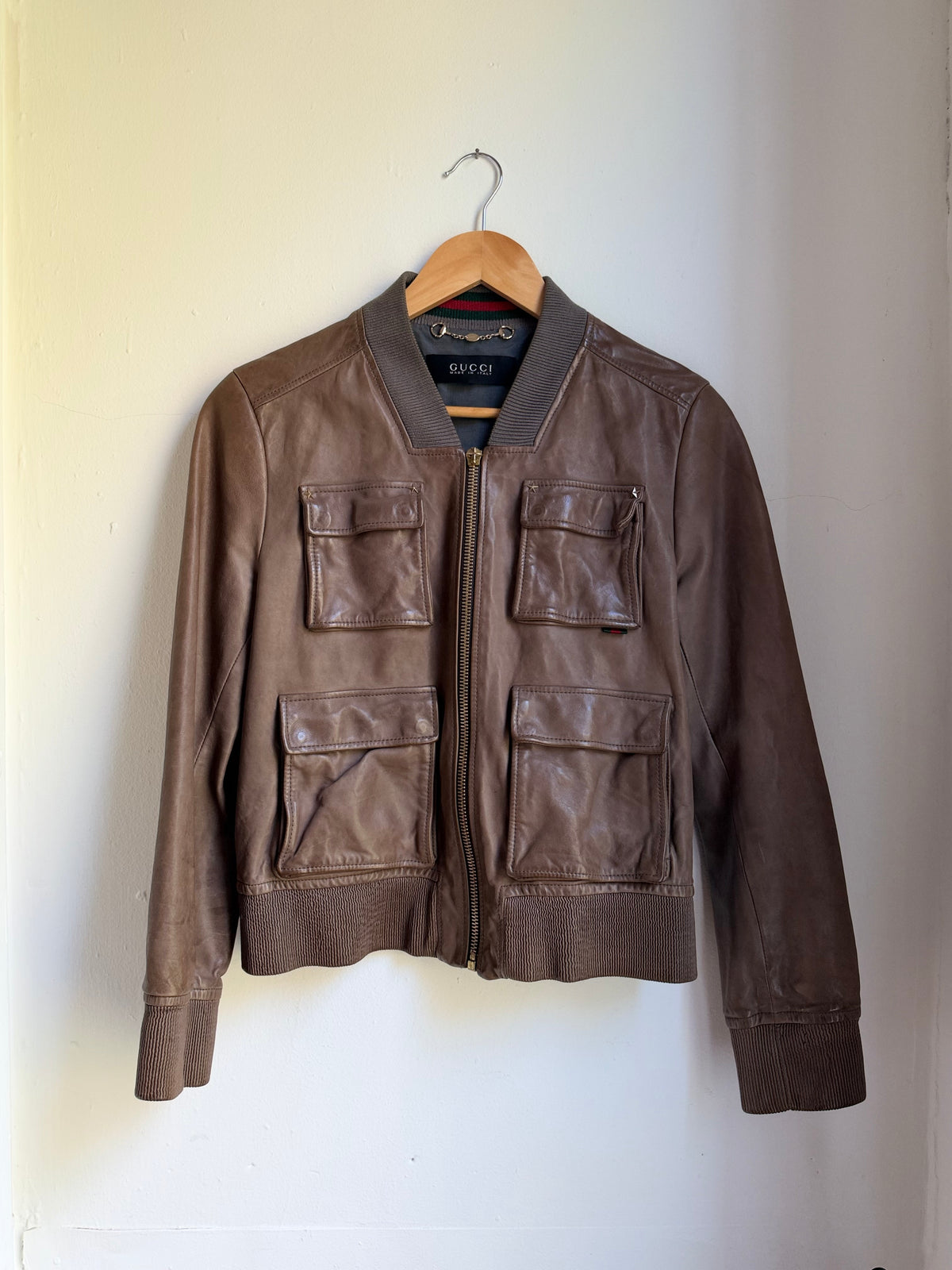 Gucci Leather Jacket