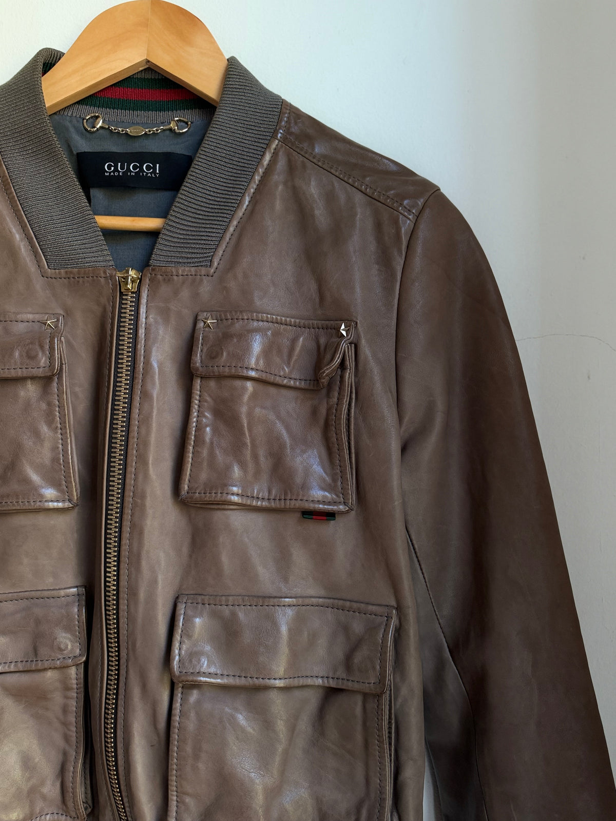Gucci Leather Jacket