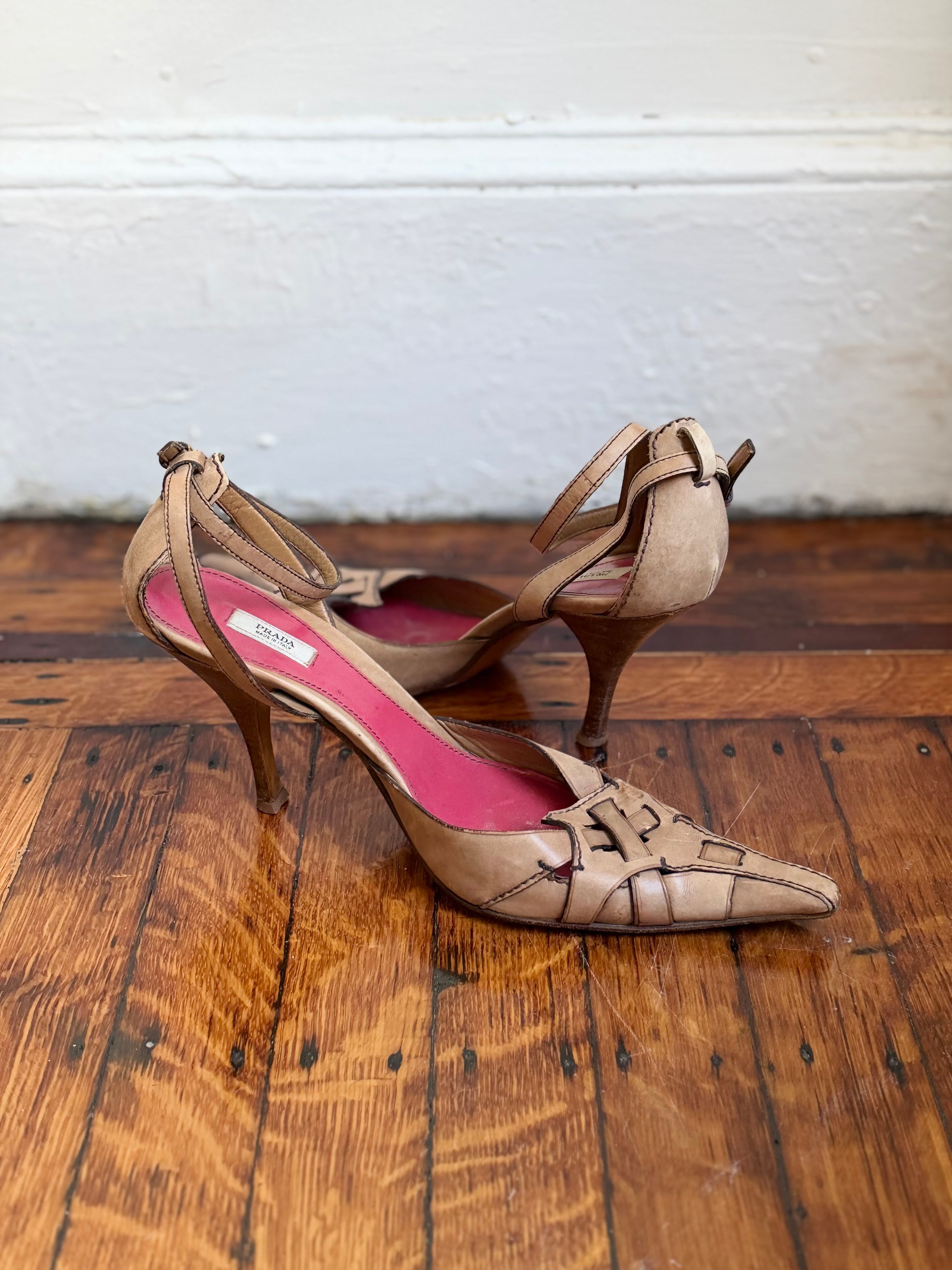 Prada Leather Pumps