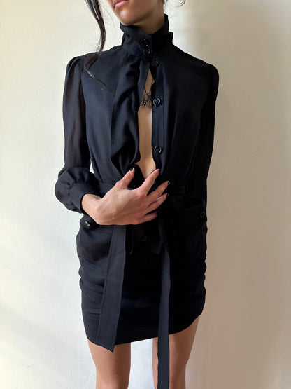 Yves Saint Laurent Black Dress