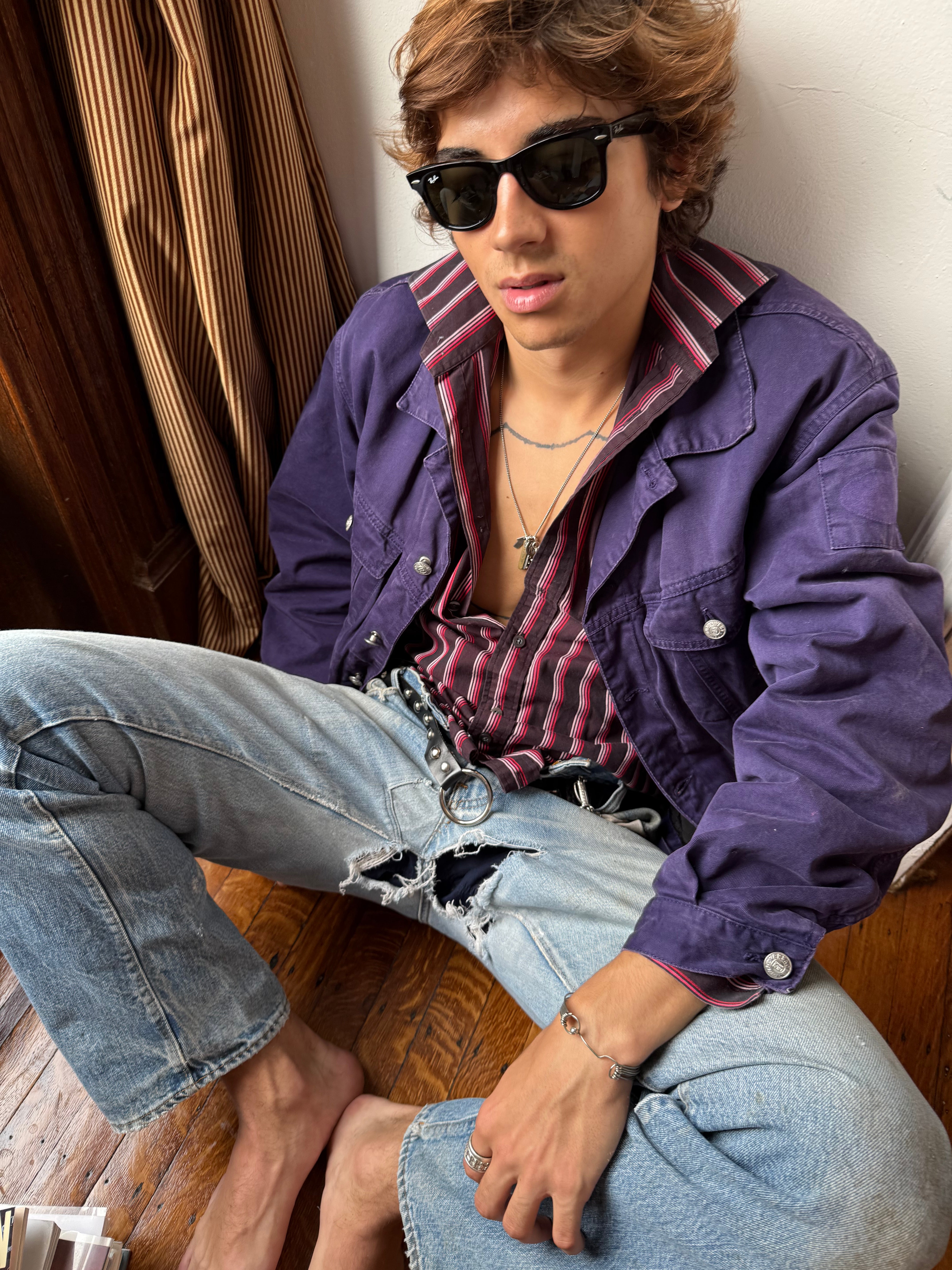 Versace Purple Jacket