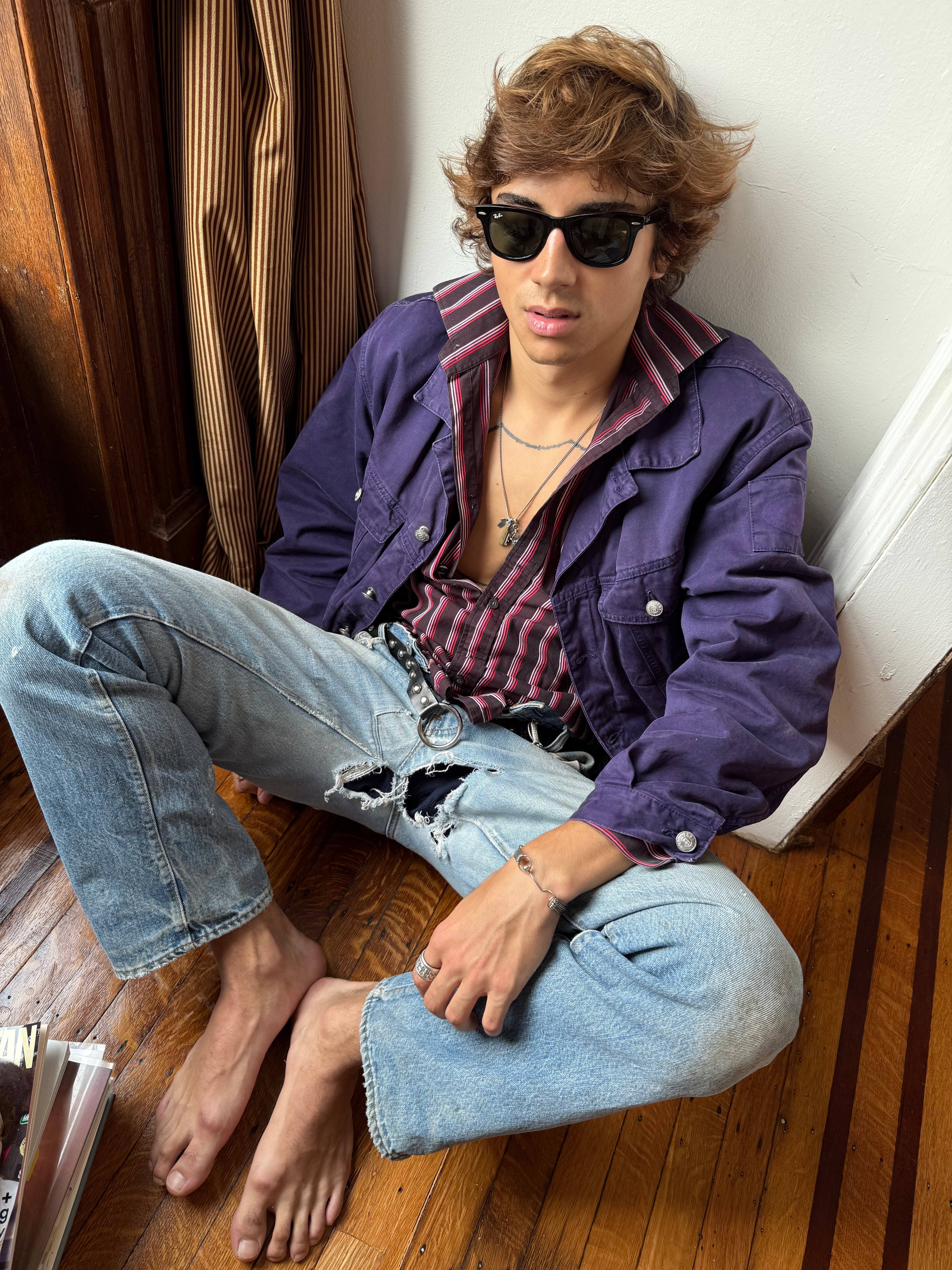 Versace Purple Jacket