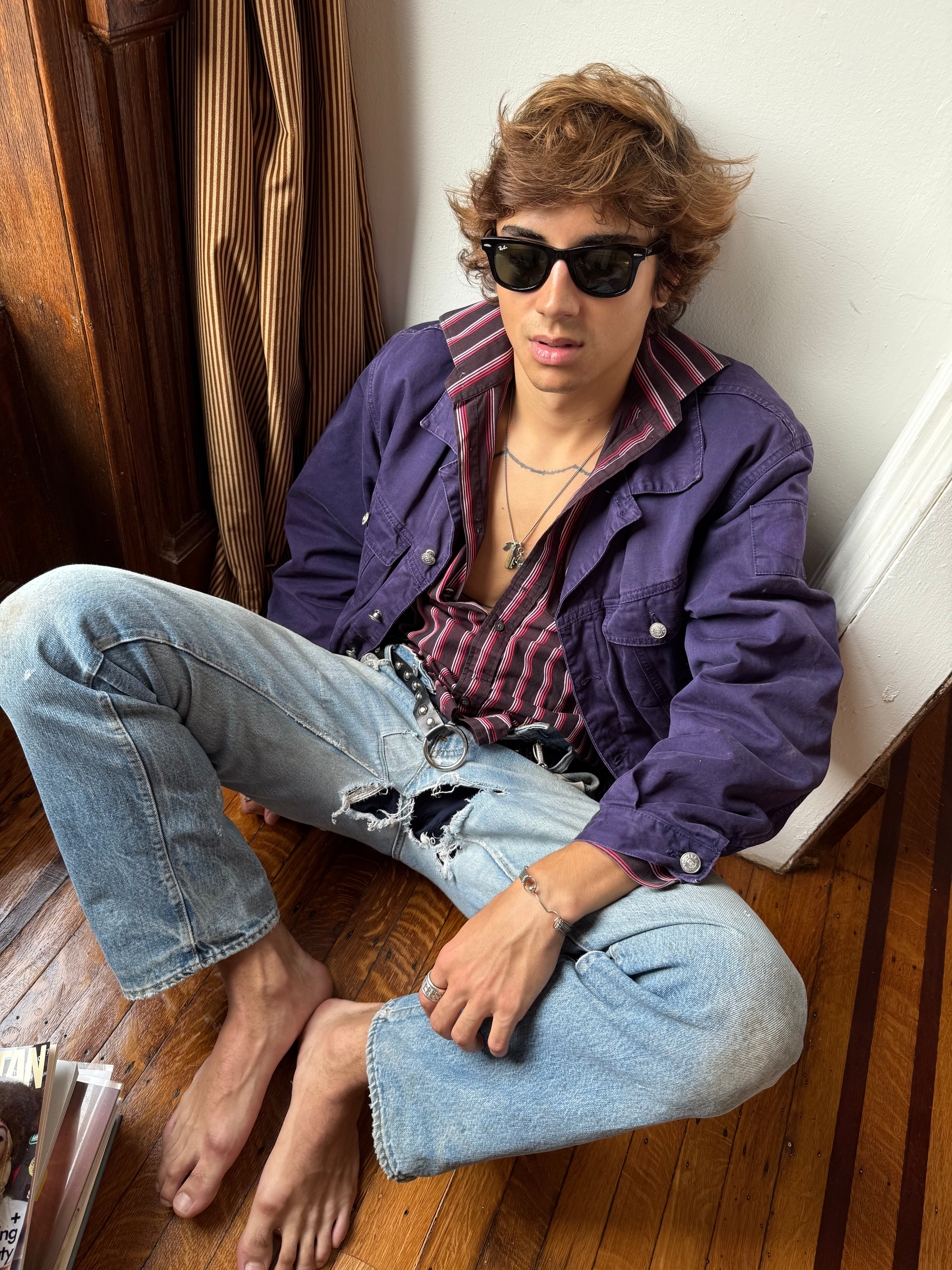 Versace Purple Jacket