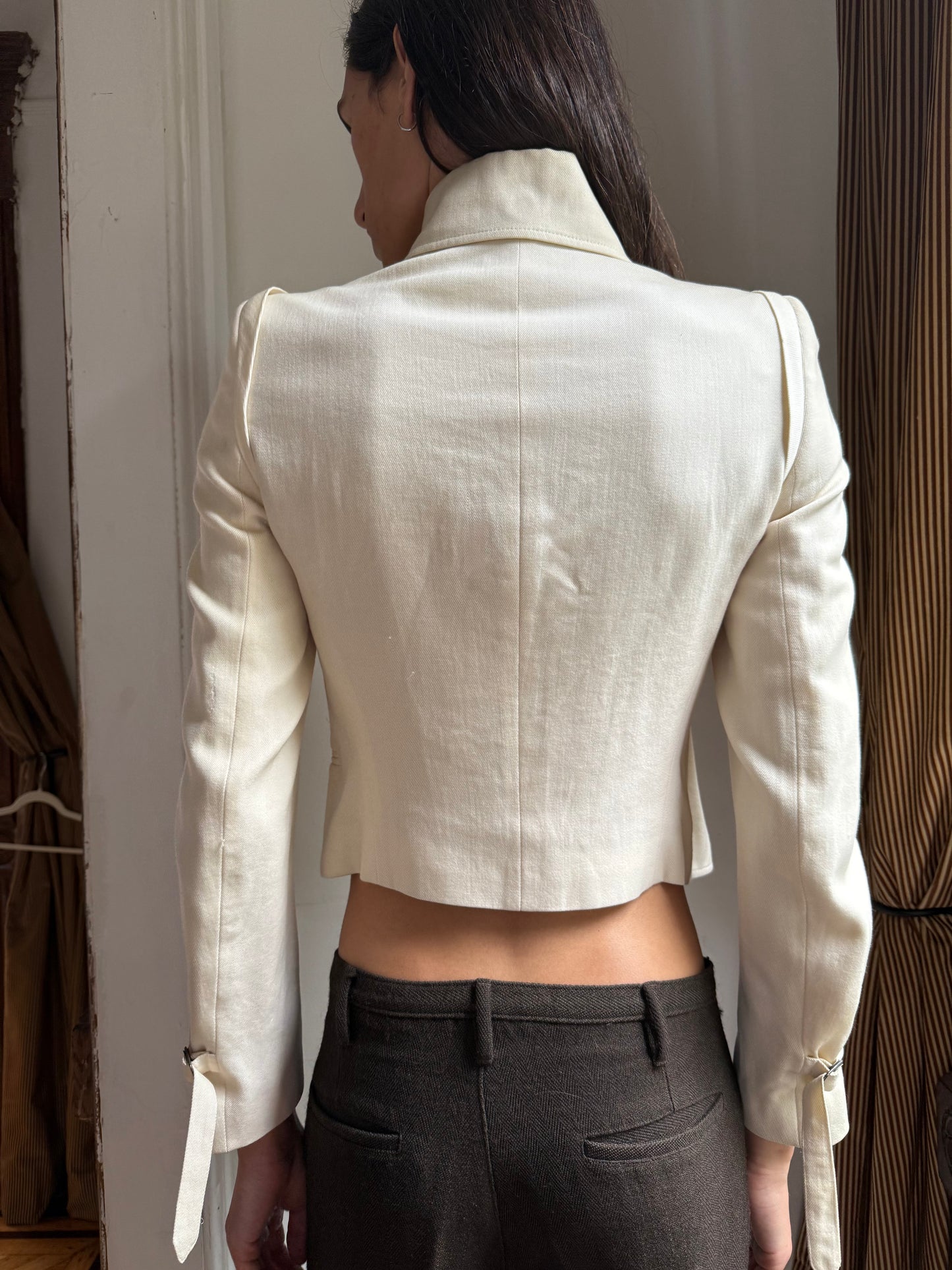 Ann Demeulemeester Cream Jacket