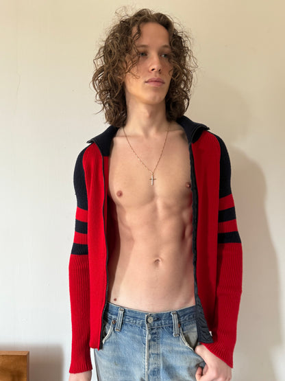Prada Sport Zip-Up Sweater