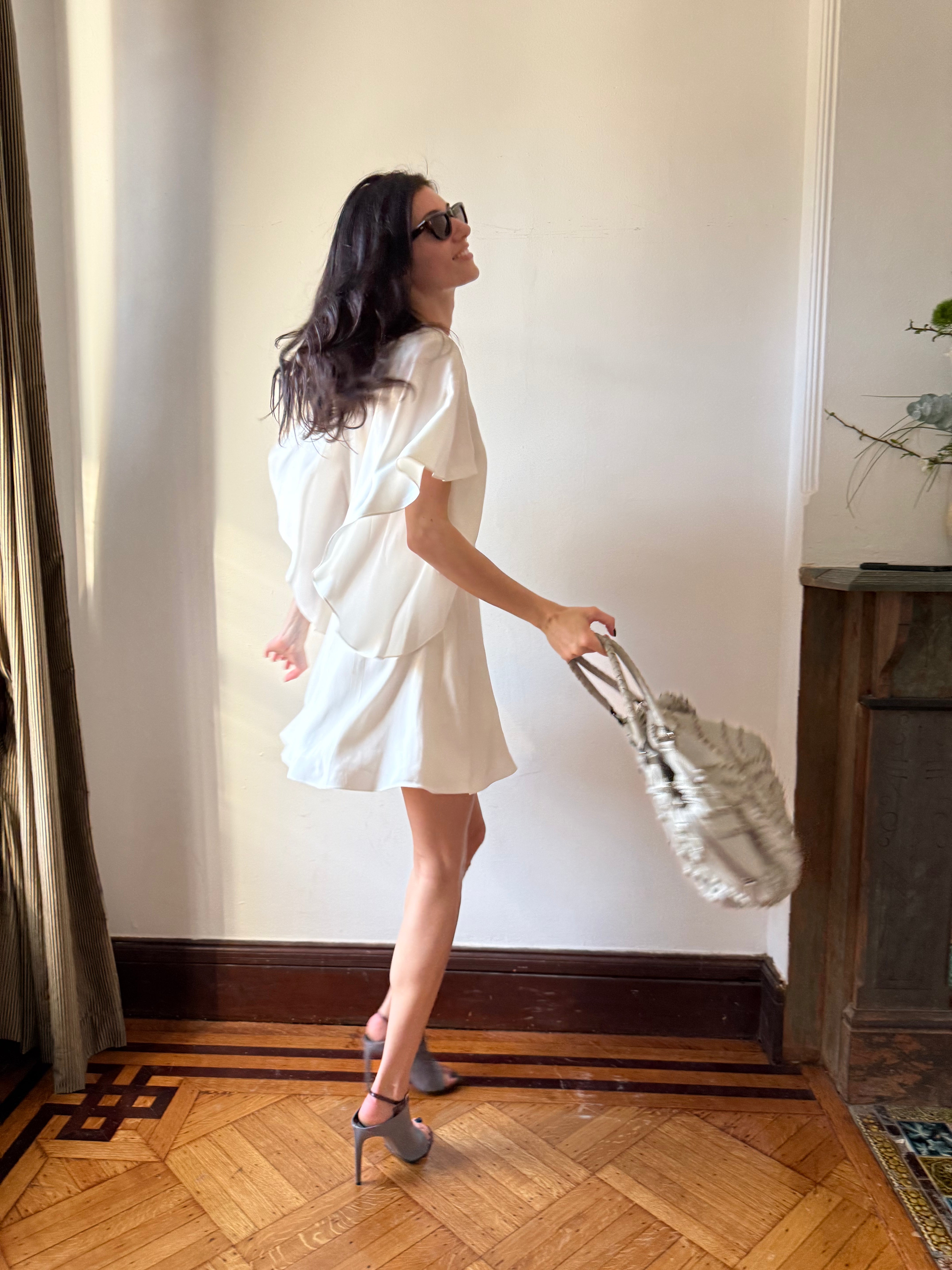 Balenciaga White Dress