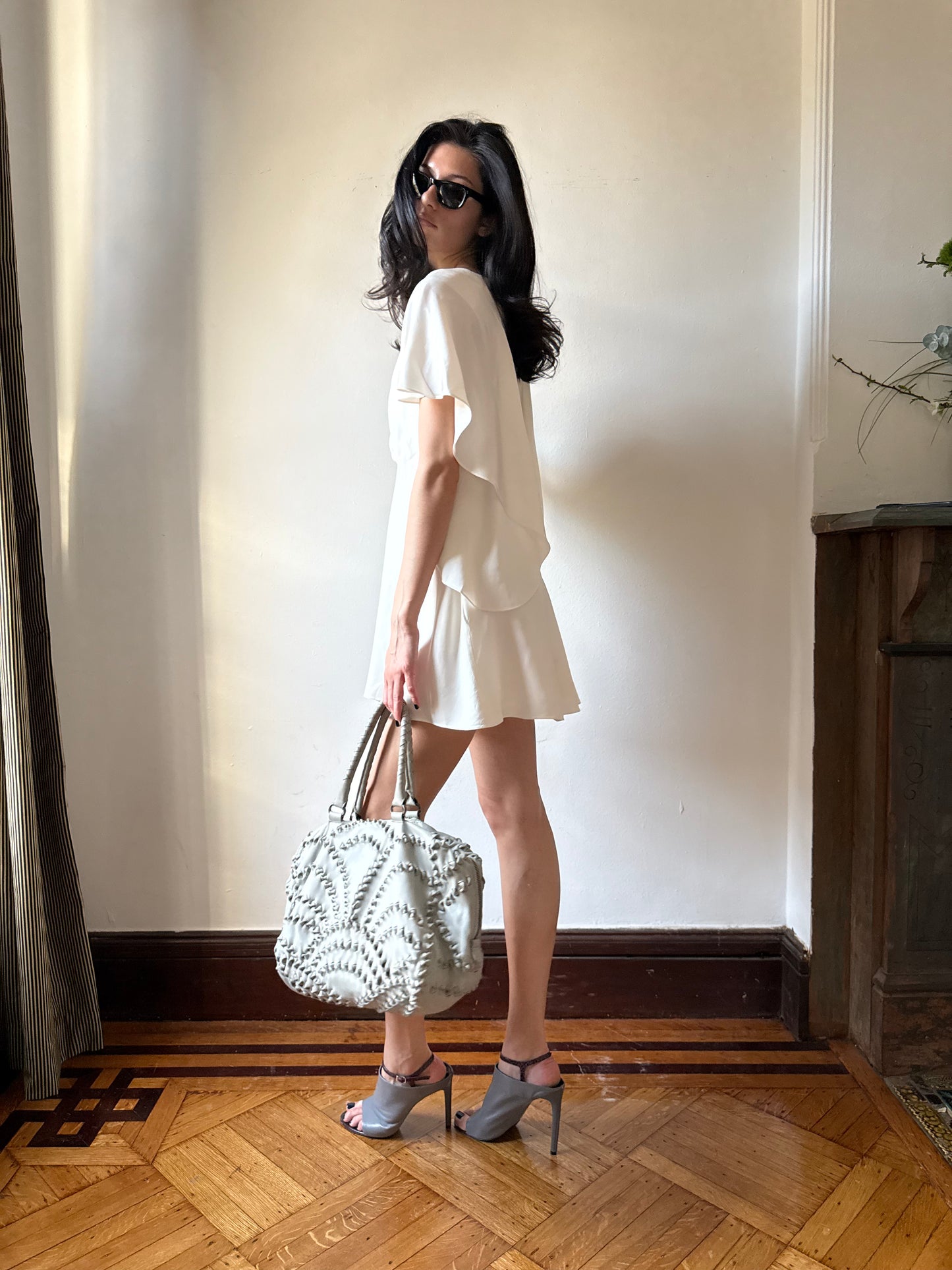 Balenciaga White Dress