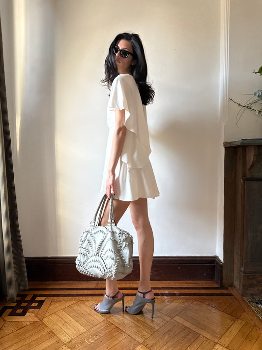 Balenciaga White Dress