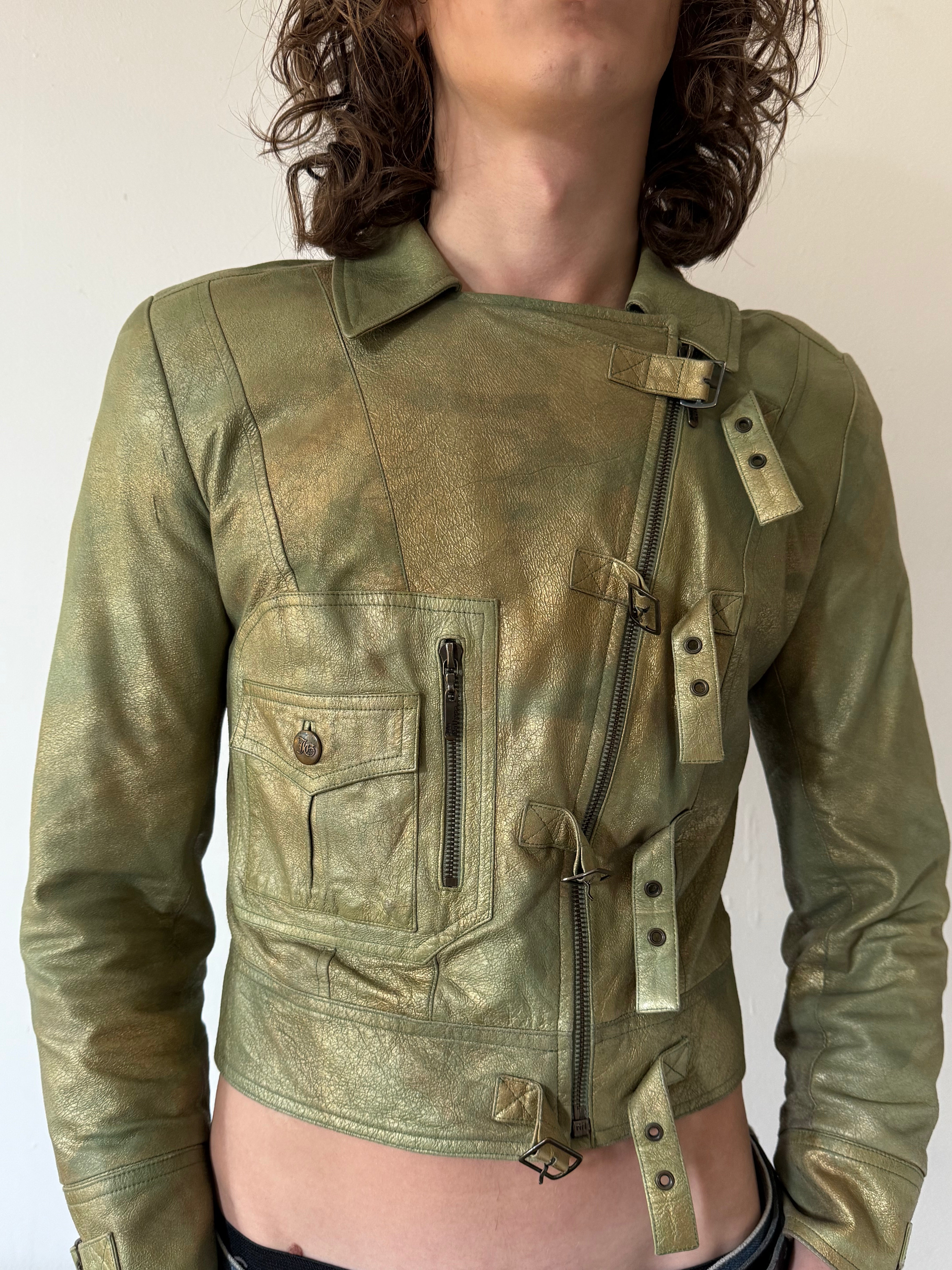 John Galliano Leather Jacket