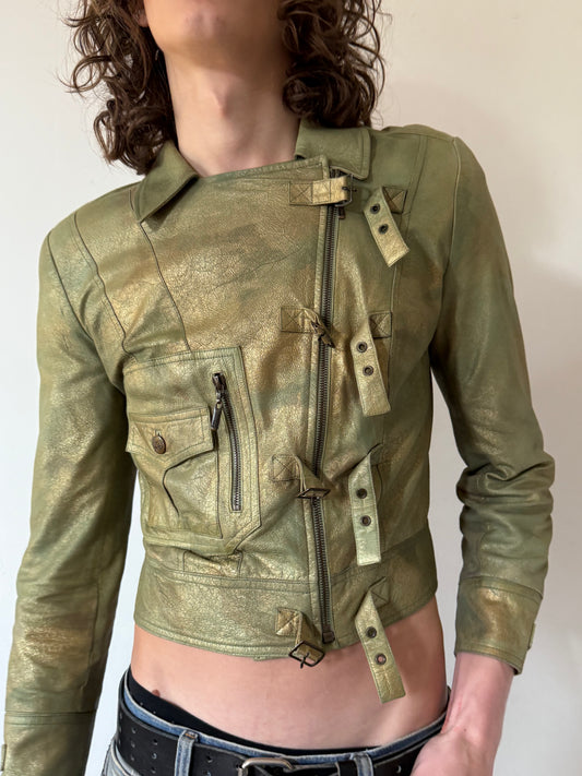 John Galliano Leather Jacket