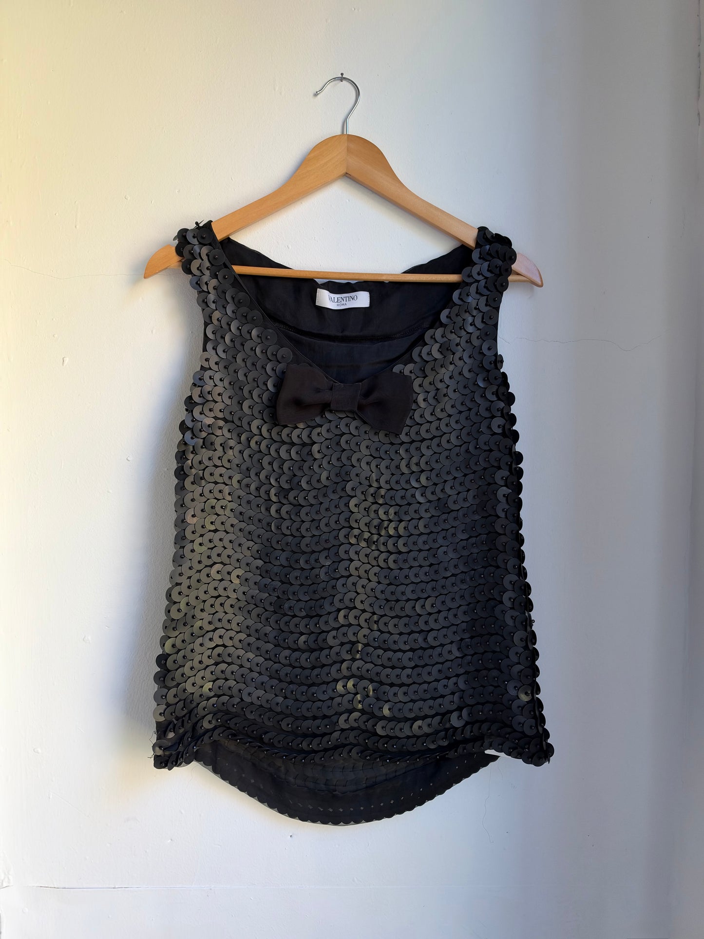 Valentino Sequin Tank