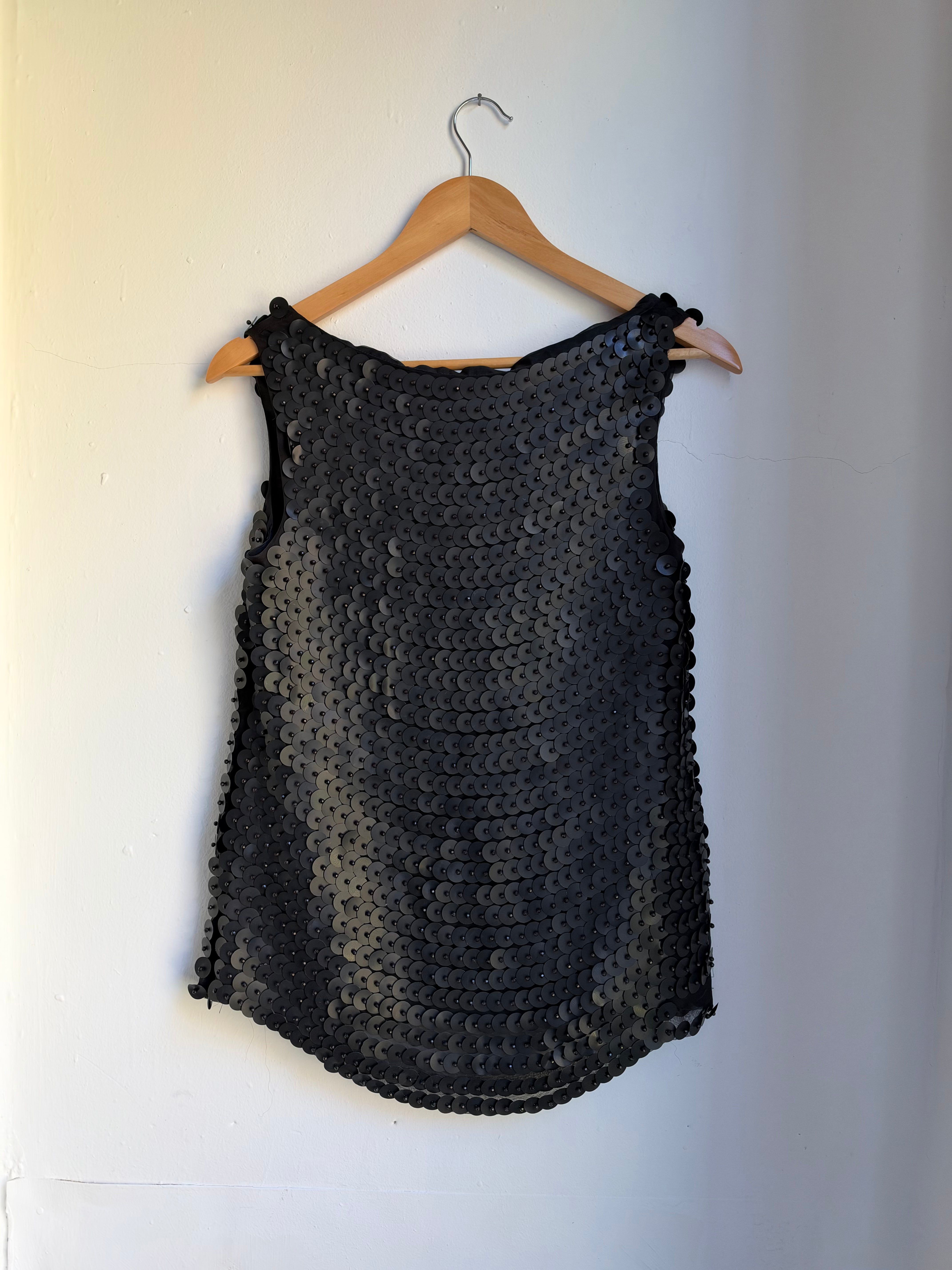 Valentino Sequin Tank