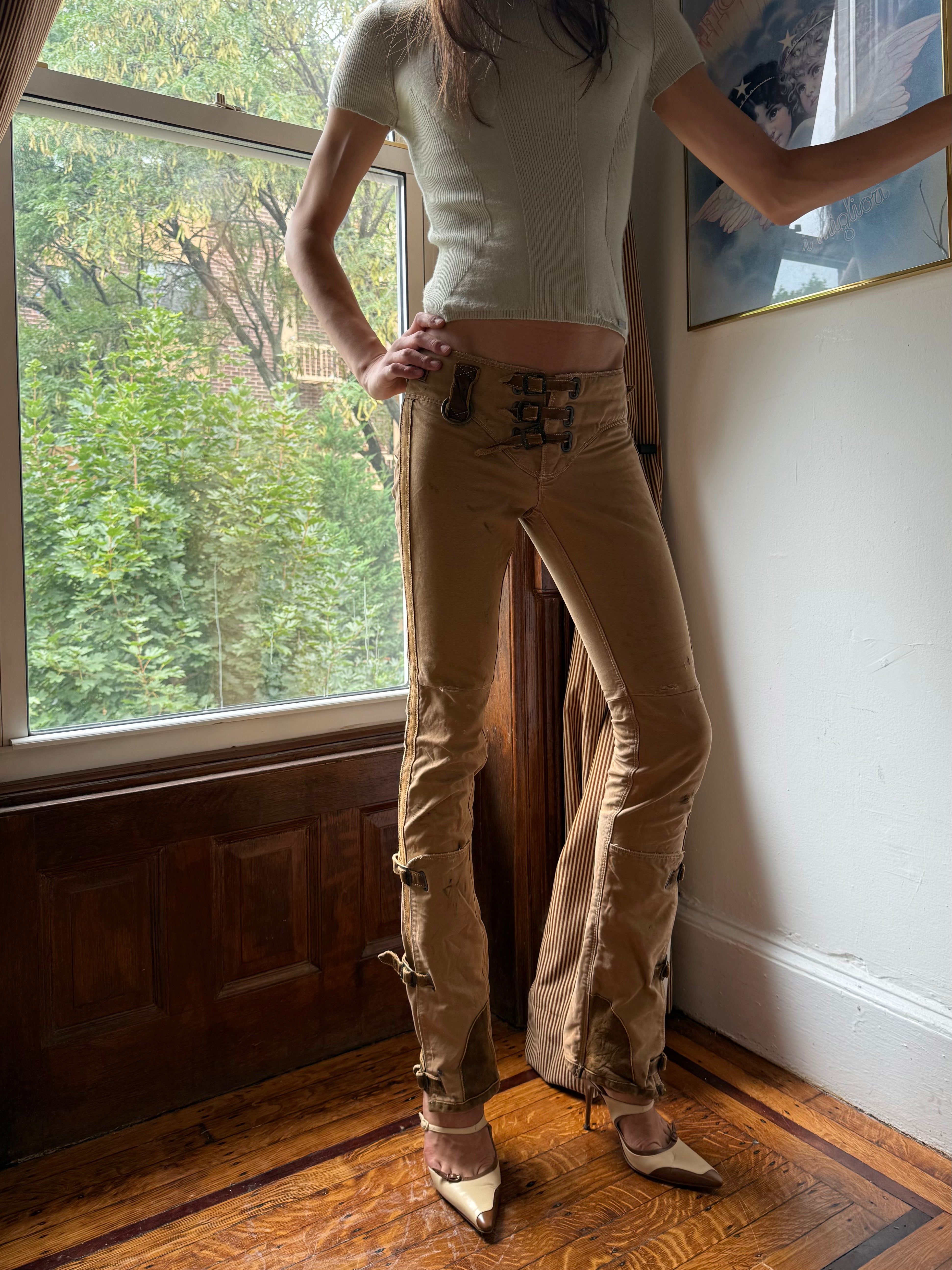 Ralph Lauren Buckle Pants