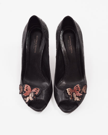 Bottega Veneta Butterfly Heels