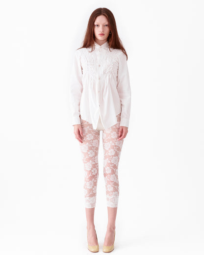 Comme Des Garçons Ruched Button Down